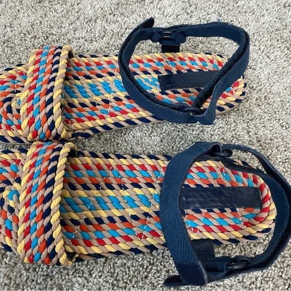 Sundance Catalog Salt + Umber Suri Navy Rope
Sandal Size 10 - Picture 3 of 6